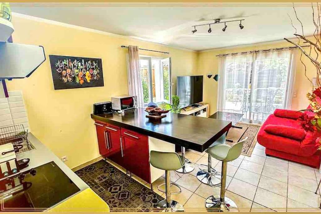 Appart Independent Garden Pool & Spa Sussargues Екстериор снимка