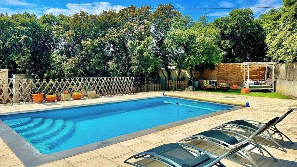 Appart Independent Garden Pool & Spa Sussargues Екстериор снимка